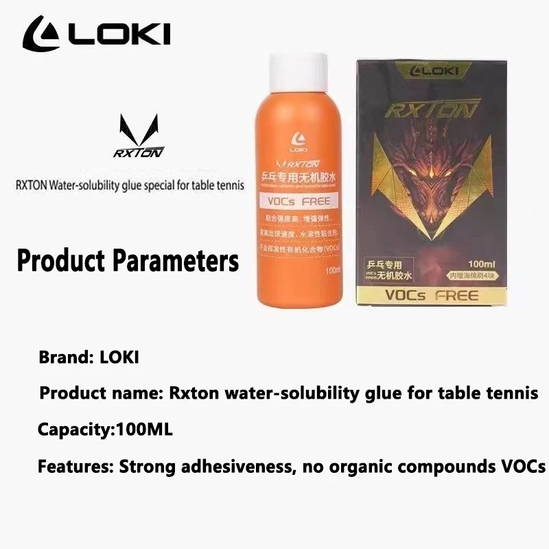 LOKI Waterbased Glue 100ml Wat - Table Tennis Loki review and price