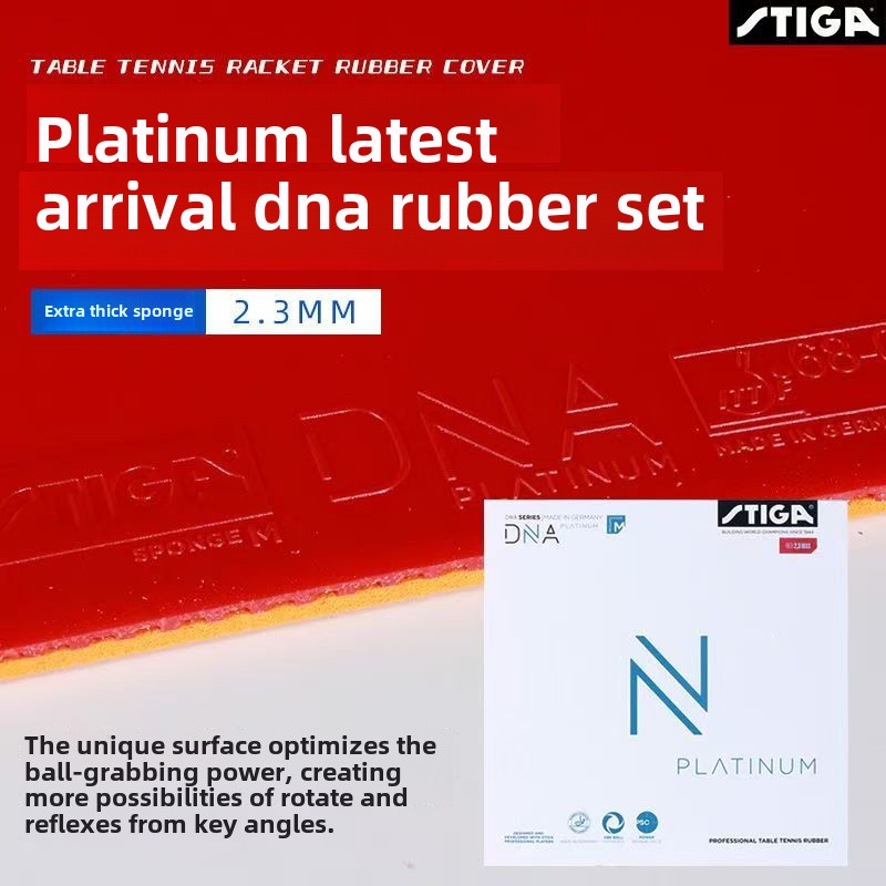 STIGA DNA Red Dragon Table Ten - Table Tennis Zhang Jike review and price